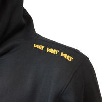 Vass Team Printed Black Hoodies